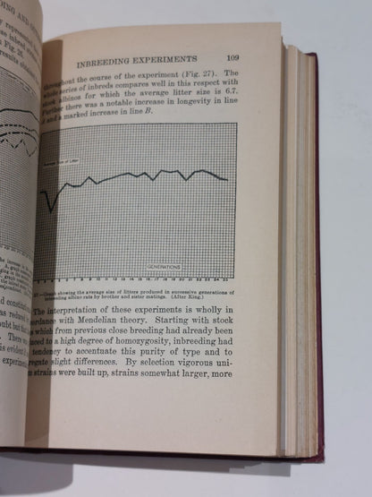 Inbreeding And Outbreeding By Edward M. East (1919) 1st Ed Hb Book6