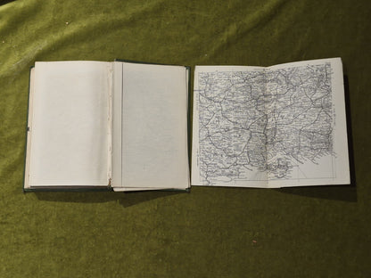 G. W. Bacon Tourist's Guide & Handbook With Maps / Map To England And Wales.7