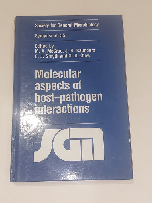 Molecular Aspects HostPathogen Interactions  McCrae Et Al (1997) Hb Book0