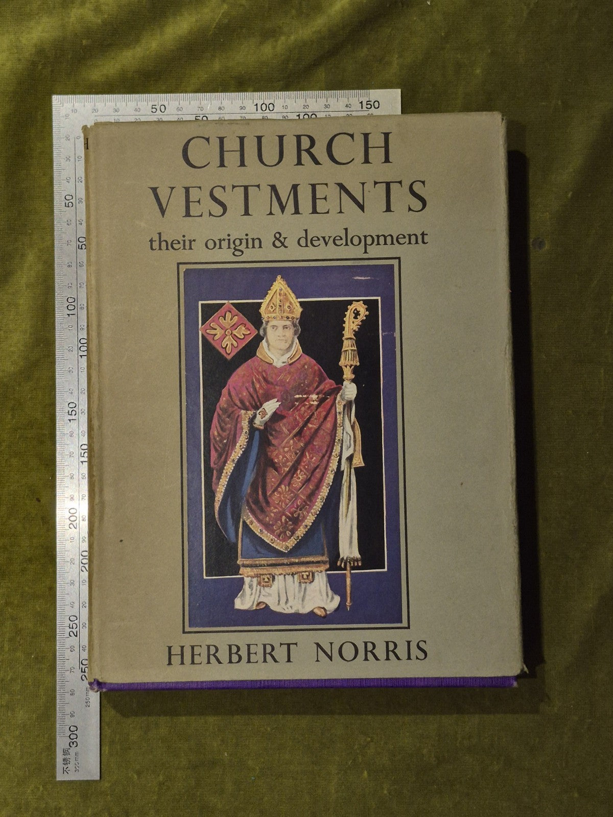 Church Vestments : Their Origin and Development - Herbert Norris 1st HB DJ 19493