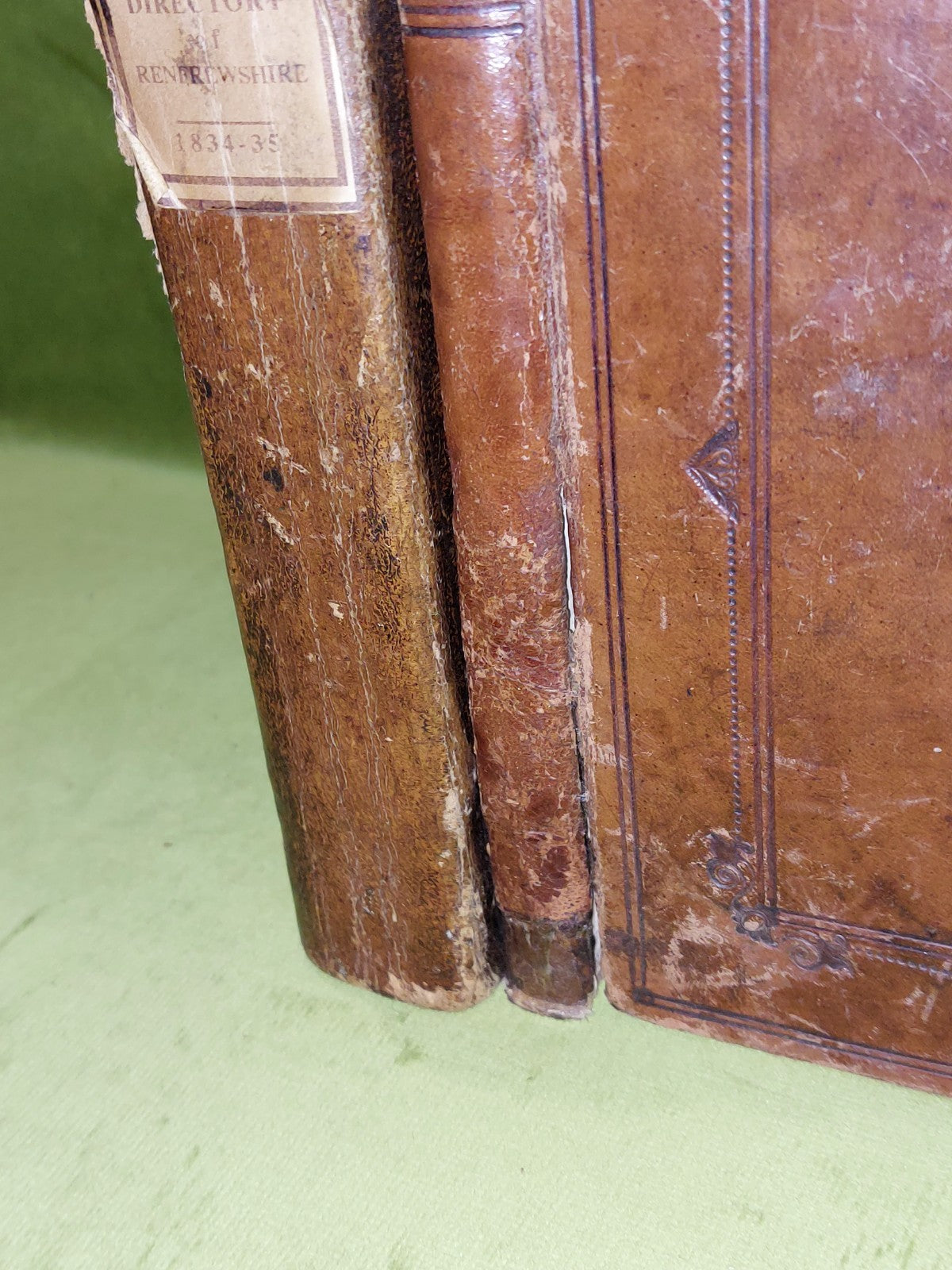 SET Fowler's Directory of Upper Renfrewshire 1830-31 & Lower 1834-35 - 2 Volumes1