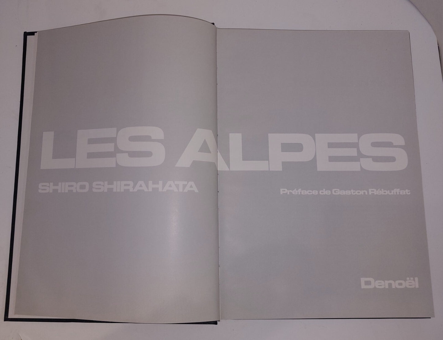 Les Alpes by Shirô Shirahata, Deonel (1983) Photography Book1