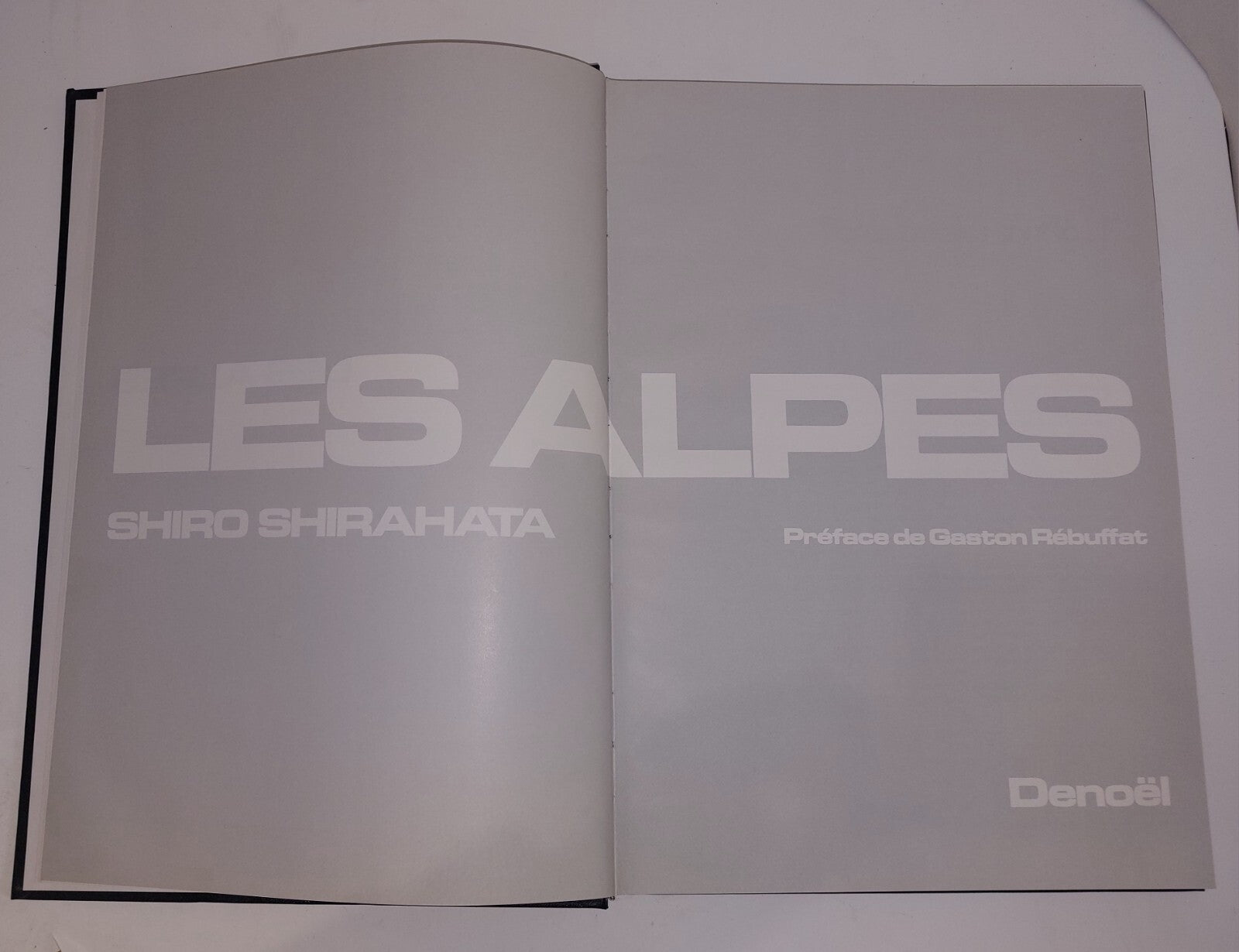 Les Alpes by Shirô Shirahata, Deonel (1983) Photography Book1