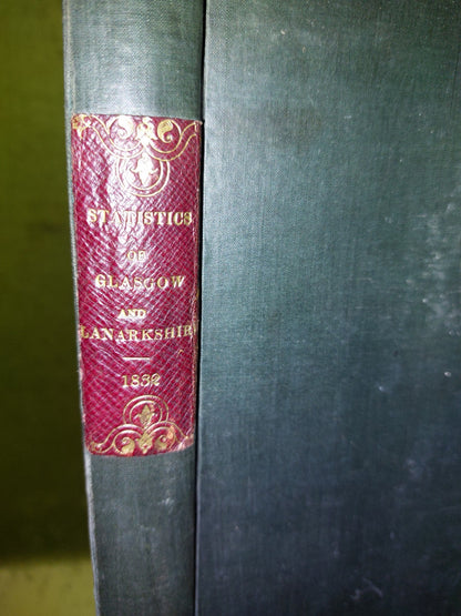 Enumeration Of The Inhabitants Of The City Of Glasgow James Cleland 1832 2nd Ed1