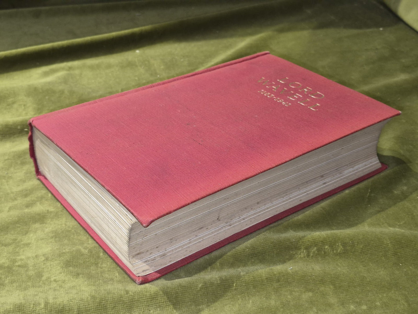 Lord Wavell 1883-1941: A Military Biography by R. Collins (Hardcover, 1948)3