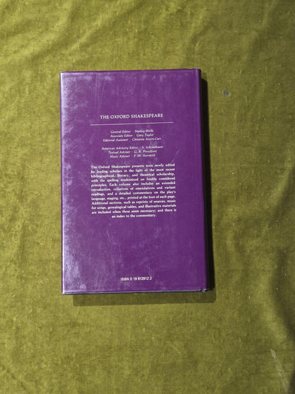 The Oxford Shakespeare - Henry V - Ed. Gary Taylor 1982 VGC HB DJ1