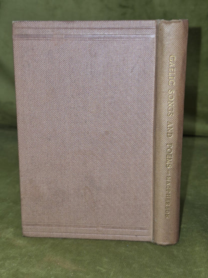 An Duanaire Donald Macpherson 1868 First Ed. Gaelic Songs and Poems1