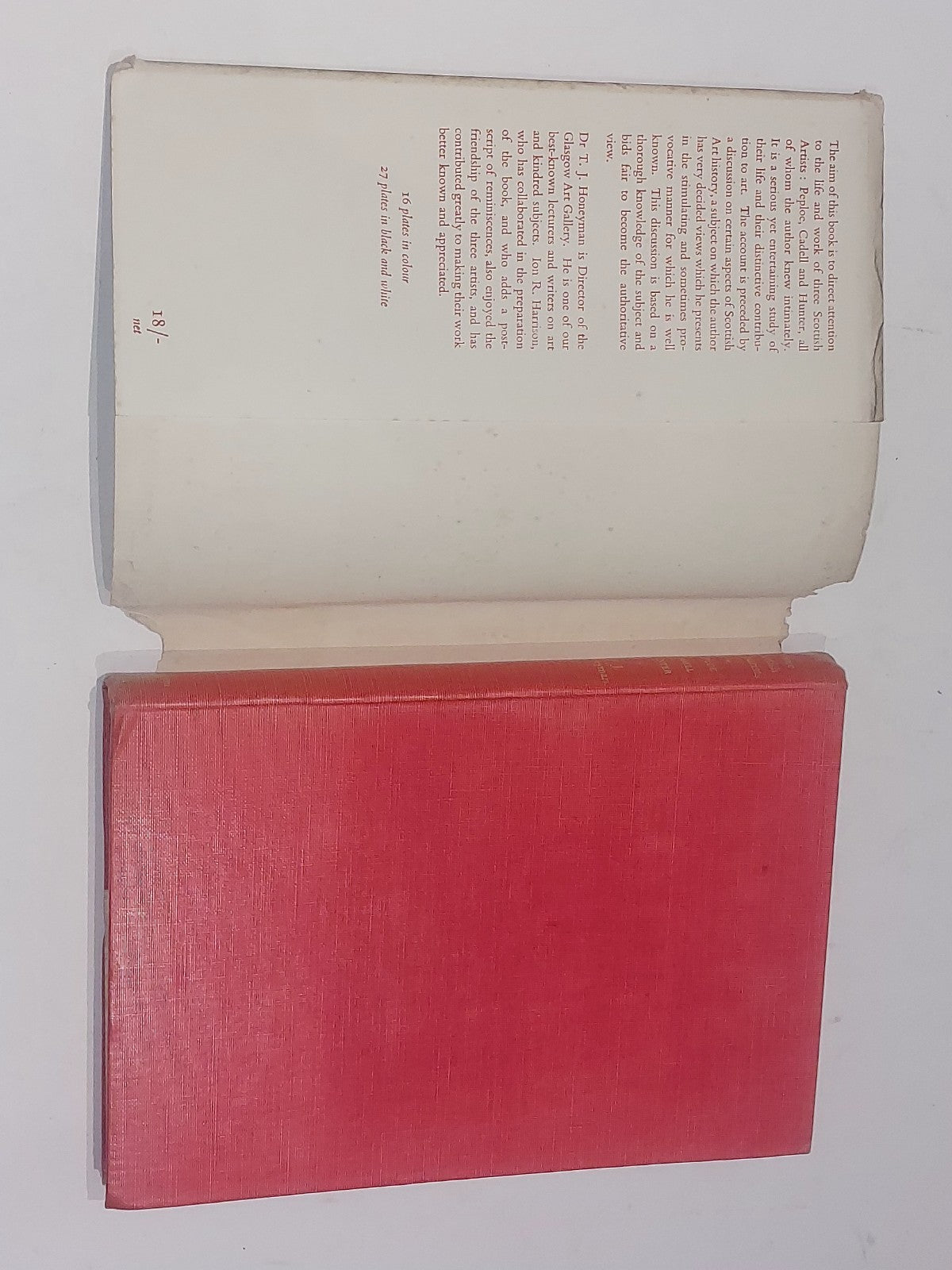 Three Scottish Colourists by Peploe Cadell Hunter, T.J. Honeyman (1950)3