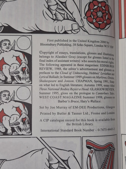 The Book oF Prefaces - Alasdair Gray , Bloomsbury 1st HB DJ7