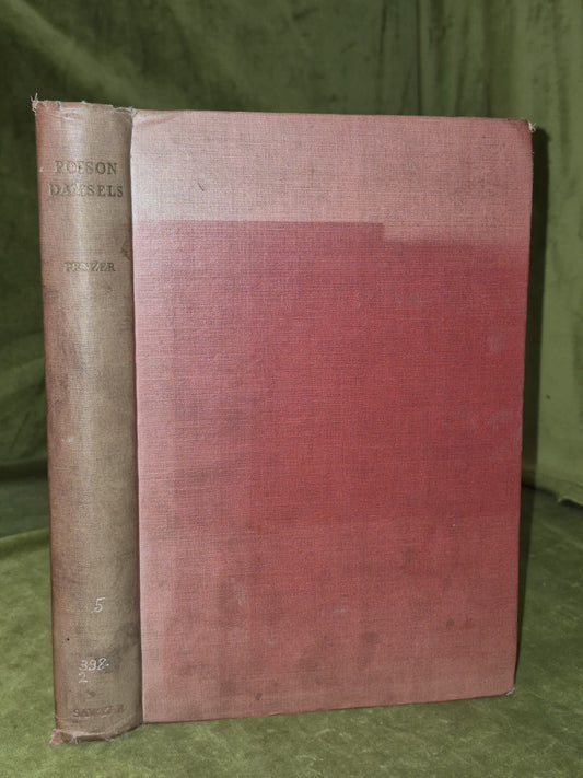 N.M. Penzer, Poison Damsels, Privately Printed - 1952 - Hardcover NO DJ0