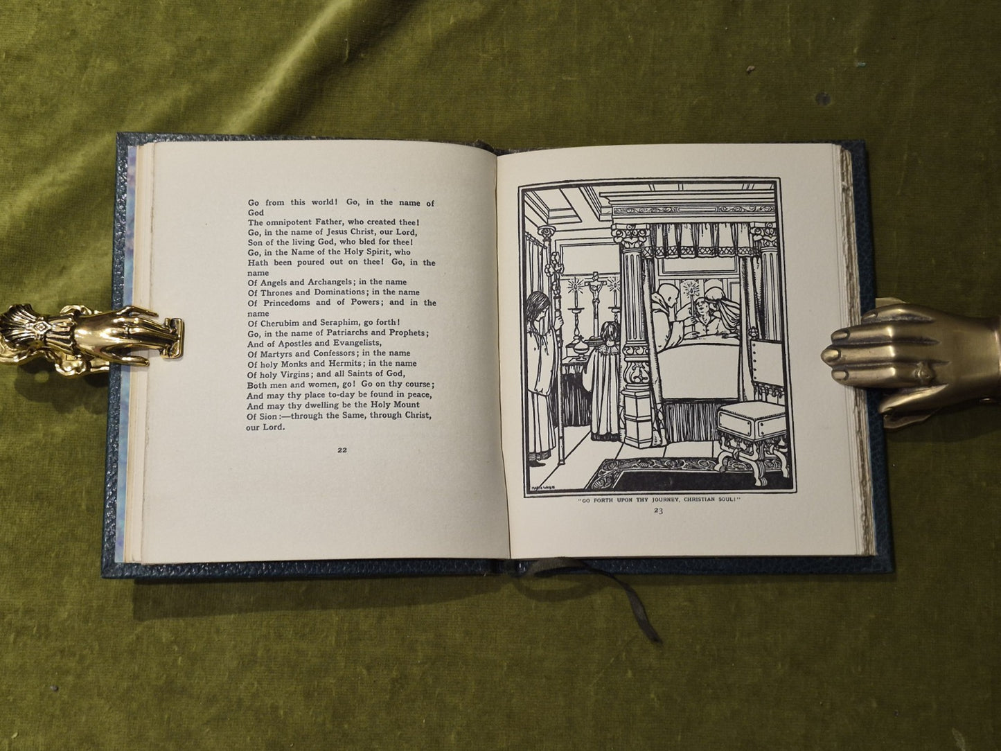 Dream of Gerontius - Cardinal Newman , National Library Society Leather ~19406