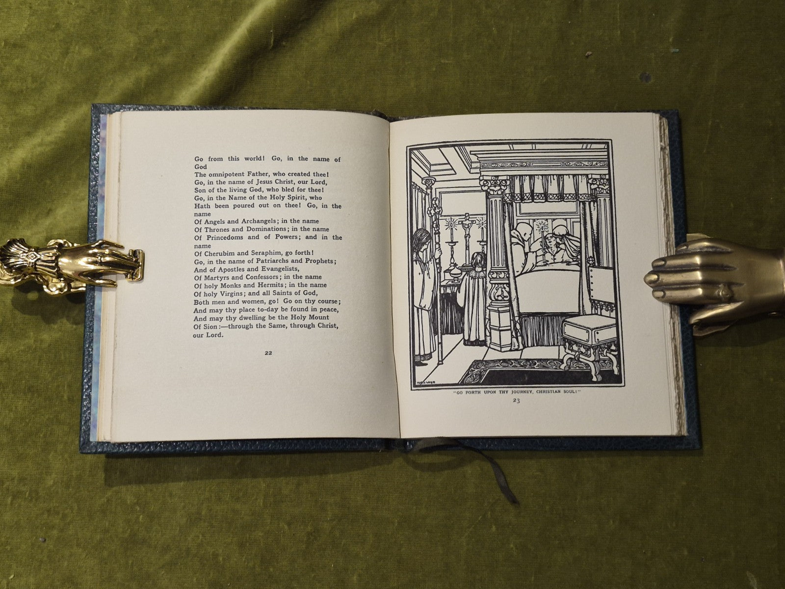 Dream of Gerontius - Cardinal Newman , National Library Society Leather ~19406