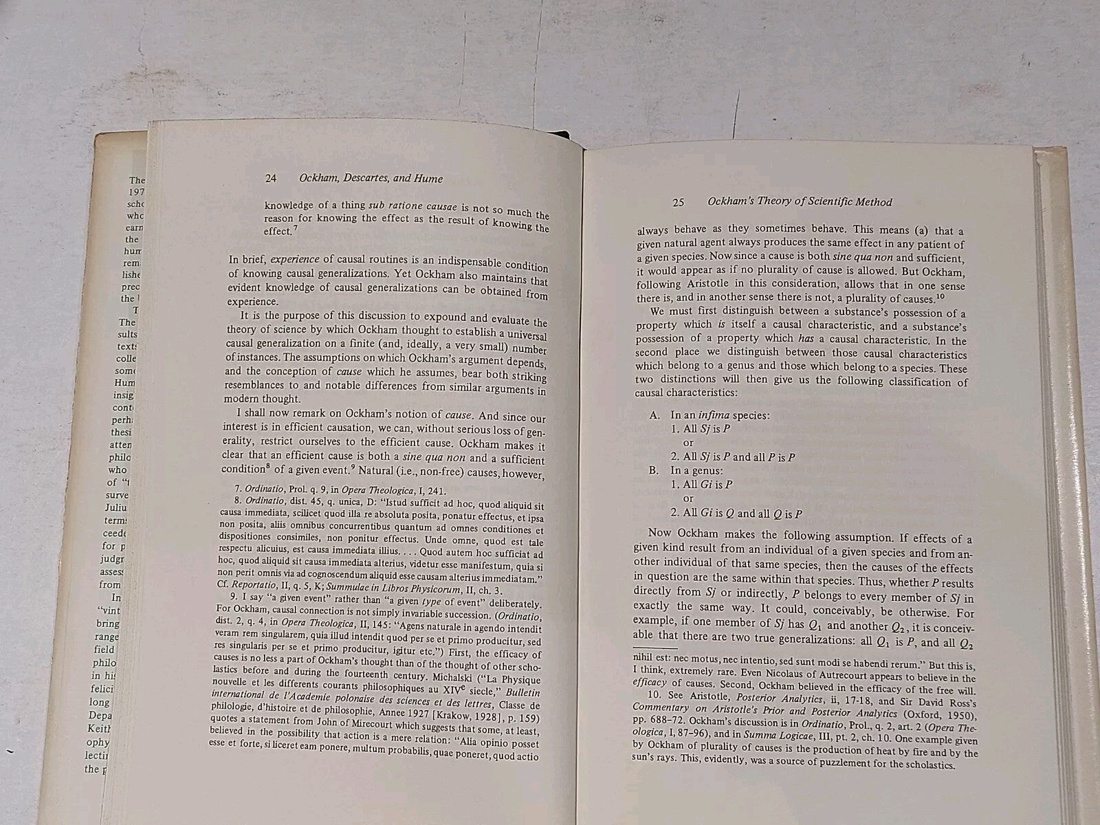 Ockham, Descartes, & Hume By Julius R. Weinberg (1977) Hb Book4
