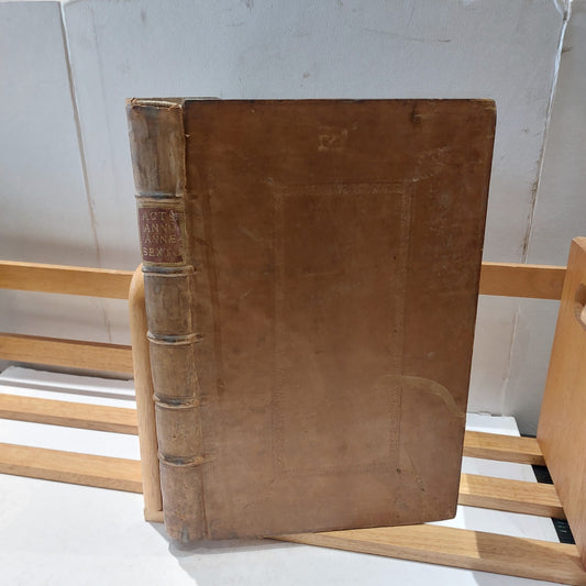 18th Century Anno Regni Annae Reginae (1707) Published & Printed By Charles Bill0