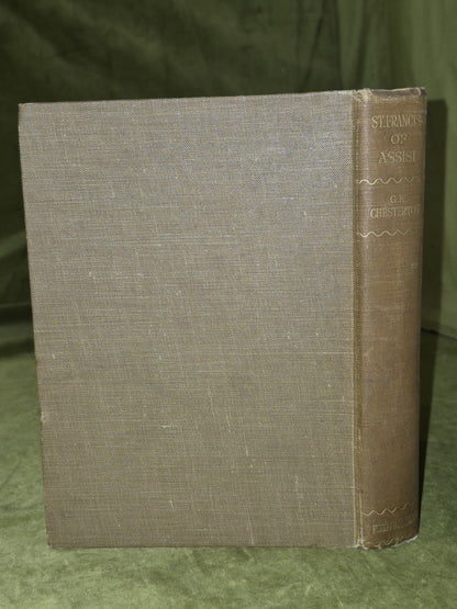 St. Francis of Assisi by G.K. Chesterton Hodder & Stoughton 1926 Cayley-Robinson1