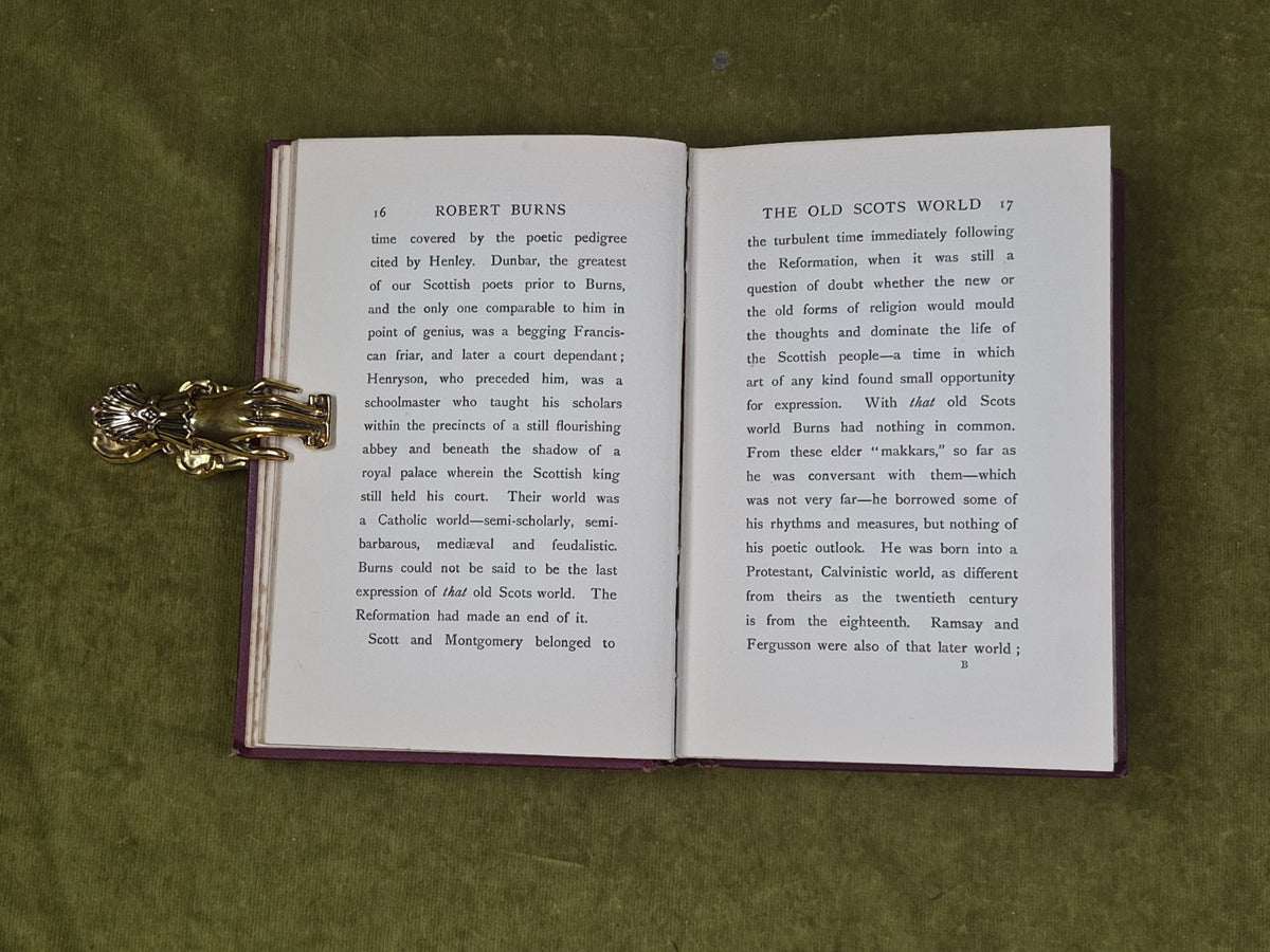 Robert Burns and the Common People - William Stuart, Reformers' Bookstall 19104