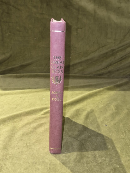 The Great Clan Ross - John Robert Ross 1972 Second Edition2