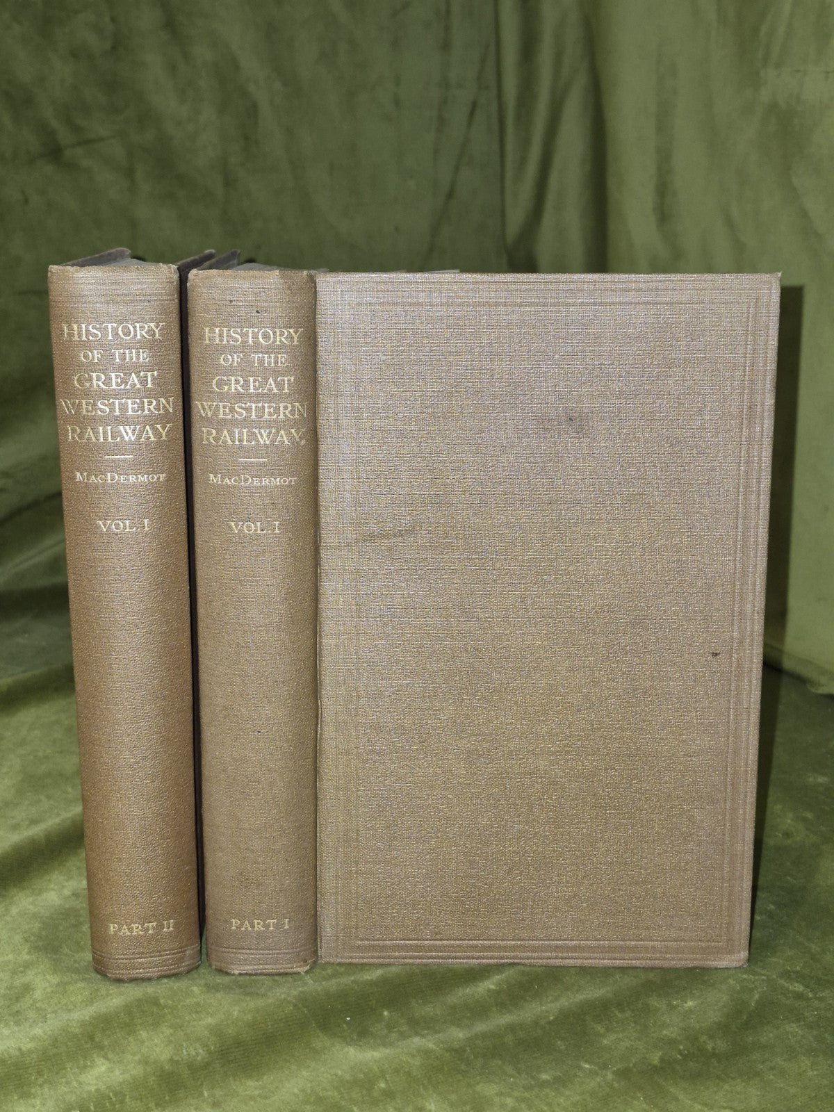 History of the Great Western Railway (1927) Volume 1 Part 1 and 2 Macdermot0