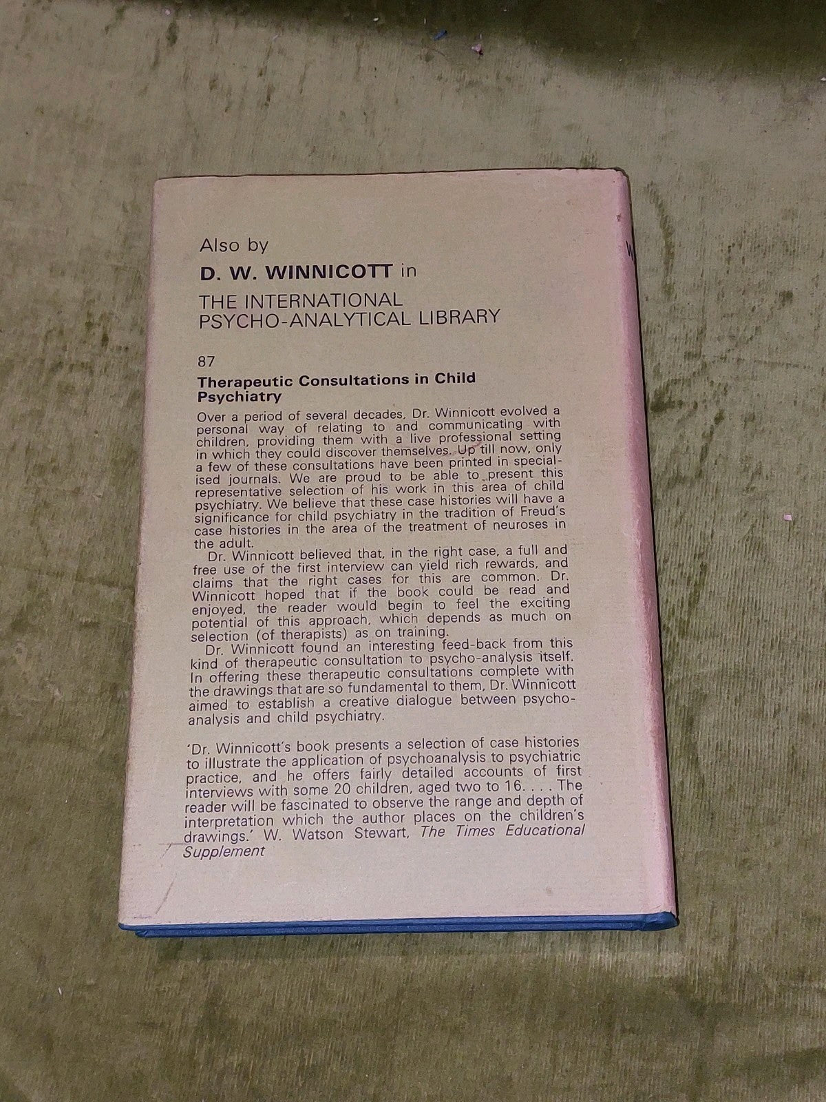 The Maturational Processes & the Facilitating Environment (1972) D. W. Winnicot 2