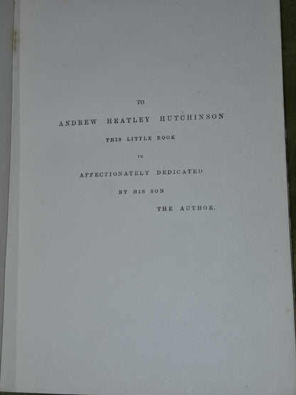 An Essay on the Life and Genius of Robert Burns (1887) Thomas Hutchinson. 5