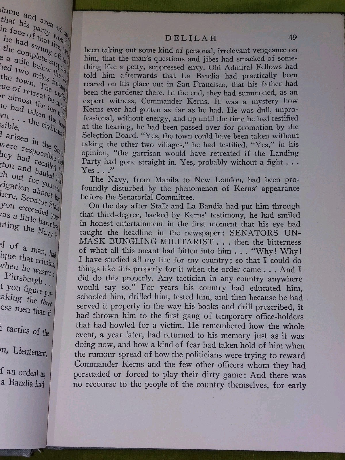 Delilah a Novel by Marcus Goodrich 1941 First Edition6