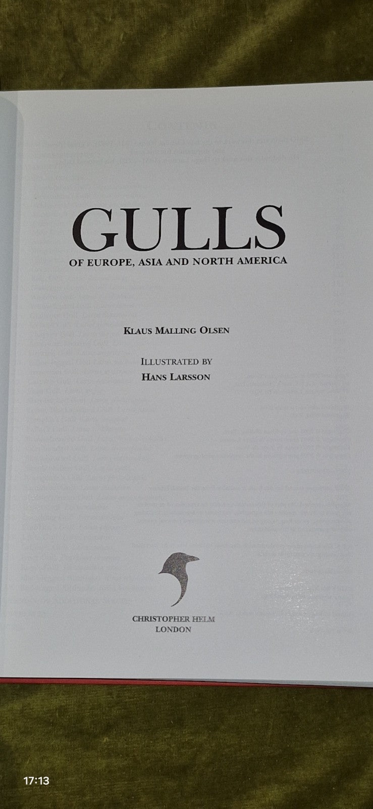 Gulls of Europe, Asia and North America (2005 Hardback) Helm Identification 4