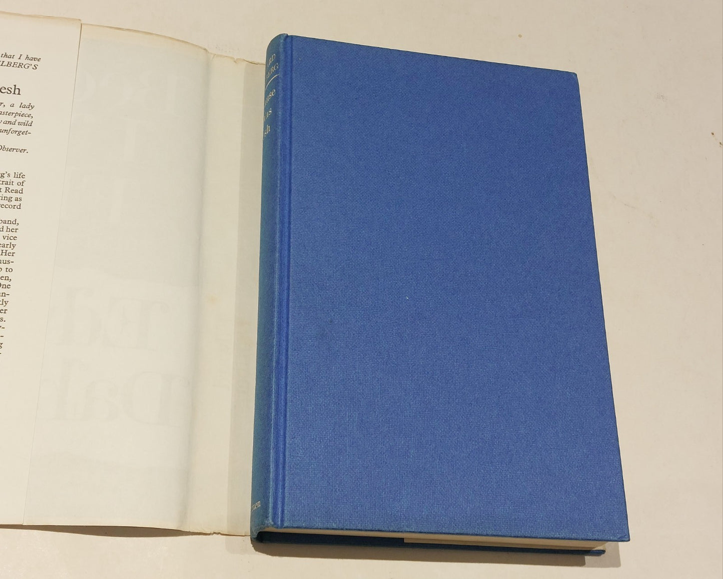 DAHLBERG Edward / BECAUSE I WAS FLESH The Autobiography (1965) Hb 3