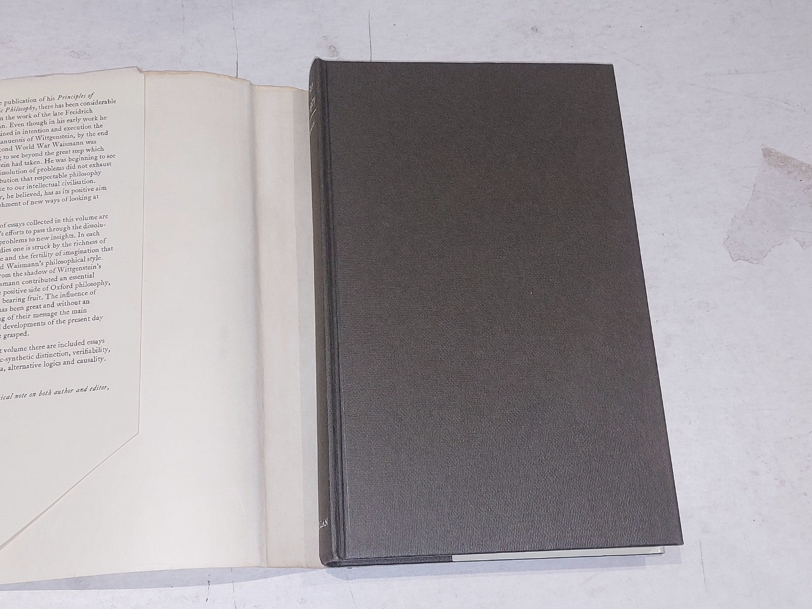 How I See Philosophy - F. Waismann & R. Harre (1968) Hb Book With Dj3