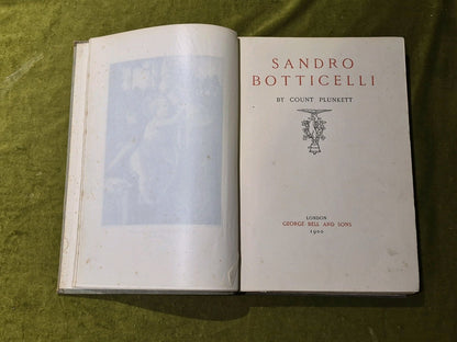Sandro Botticelli and his School - Count Plunkett - Bell 1900 HB8