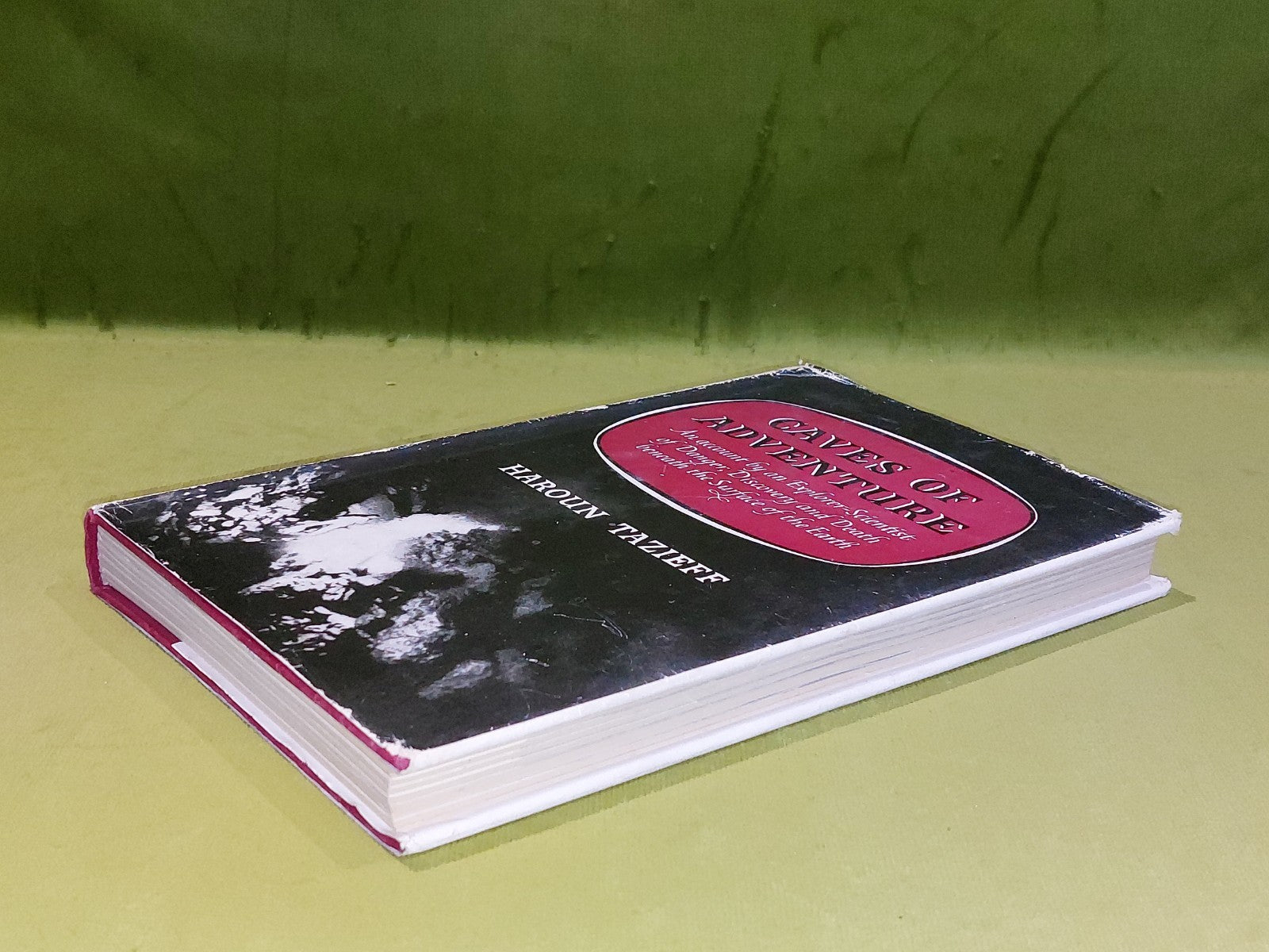 Caves of Adventure - Haroun Tazieff [Hamish Hamilton] 1953 1st Ed 2nd Imp Hb/Dj8