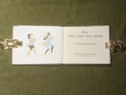 How They Came from School - S Rosamond Praeger , Blackie & Son est. ~ 19205