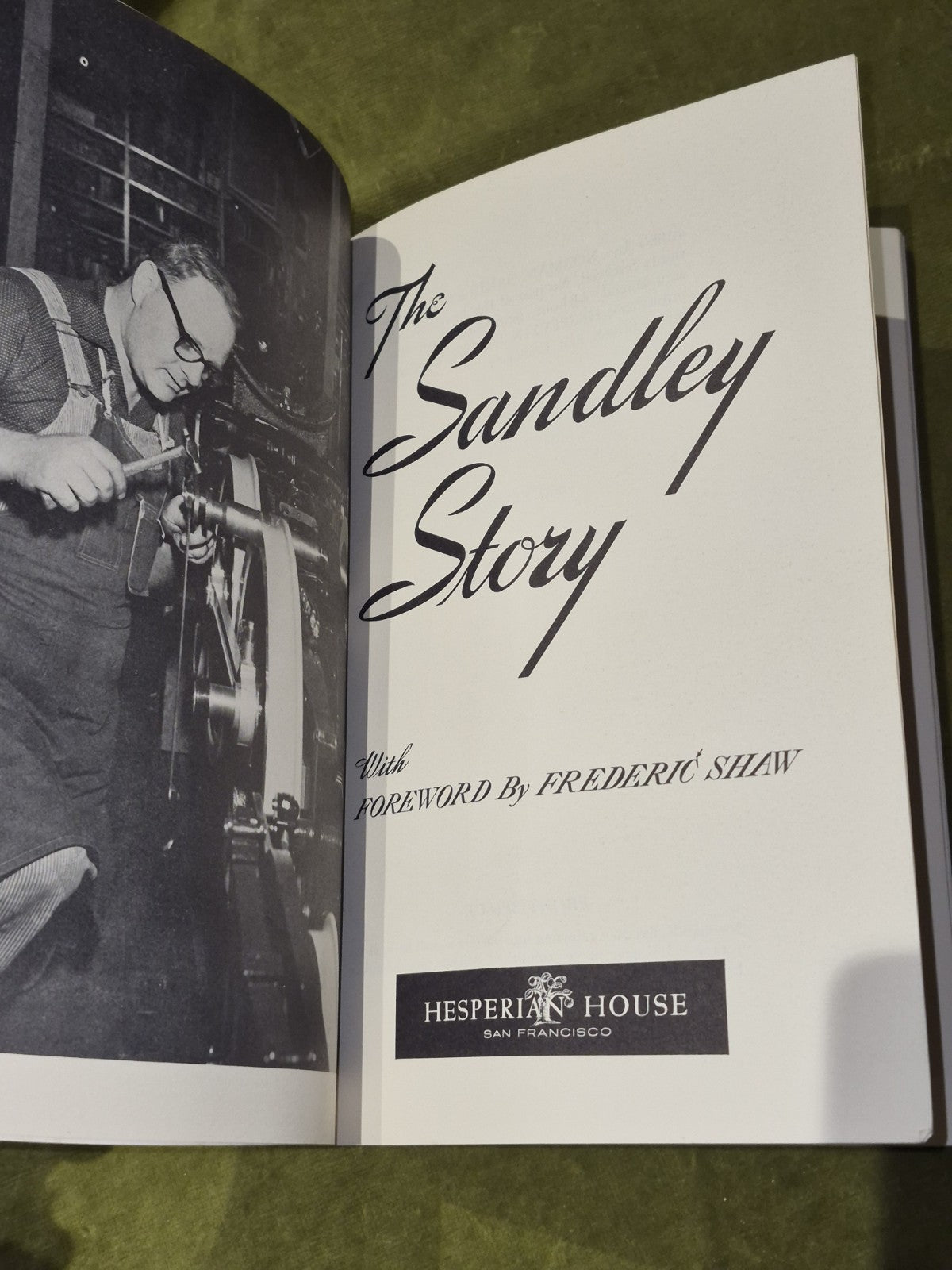 The Sandley Story First Edition Book 1960 Story Of 15” Gauge Railroad 3
