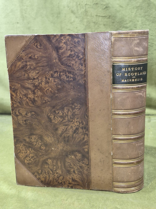 The History of Scotland By Rev James Mackenzie 1867 1st Edition T Nelsonand Sons1