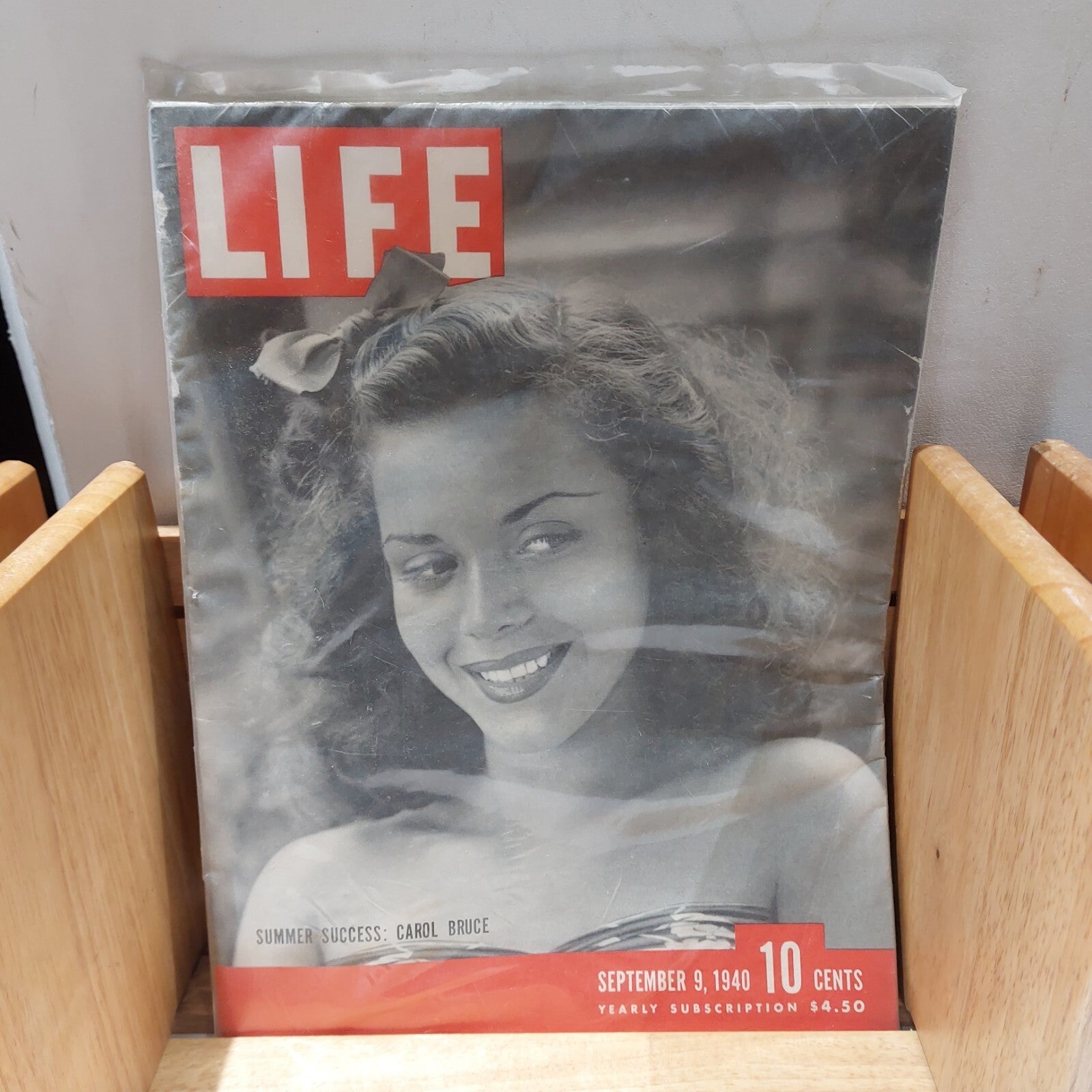 LIFE Magazine: Summer Success: Carol Bruce, September 9th 1940 Magazine0