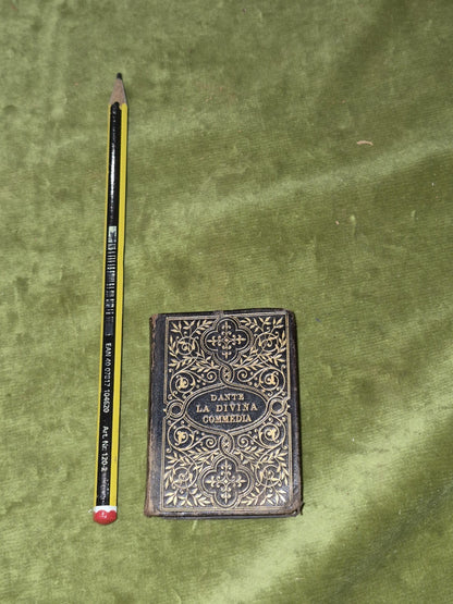 Dante La Divina Commedia (1901) Miniature Book0