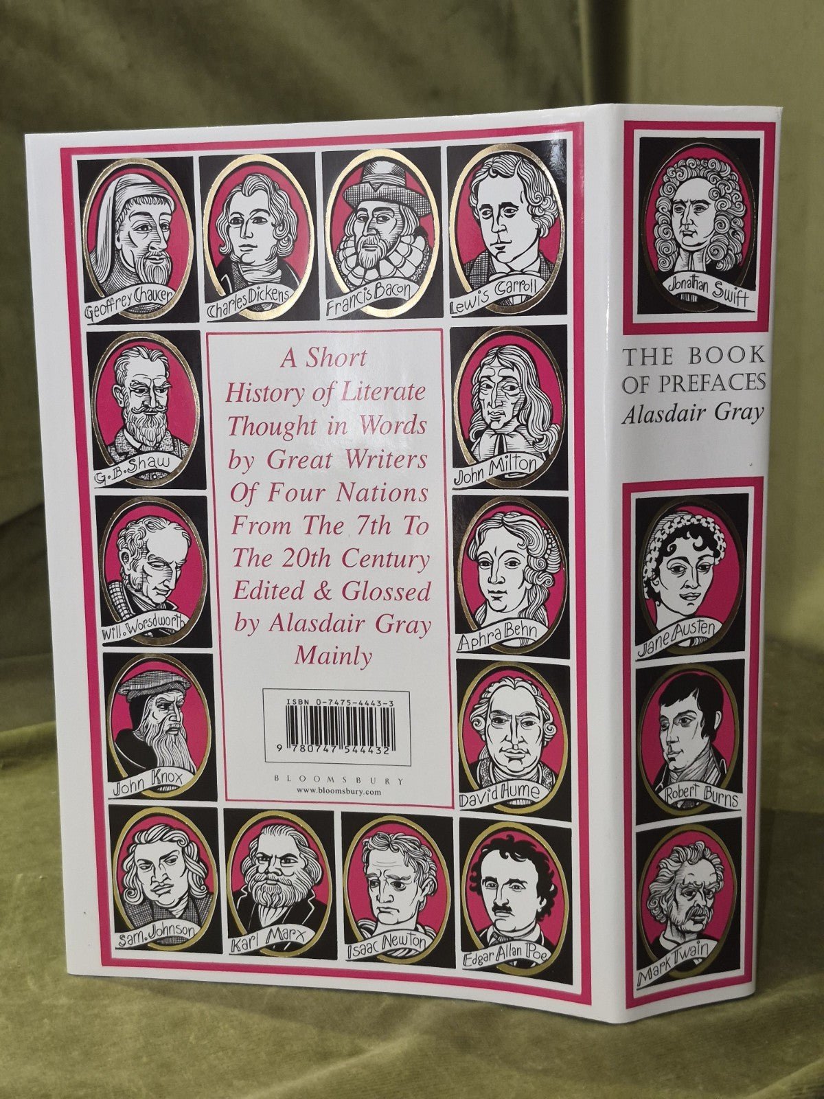 The Book oF Prefaces - Alasdair Gray , Bloomsbury 1st HB DJ1