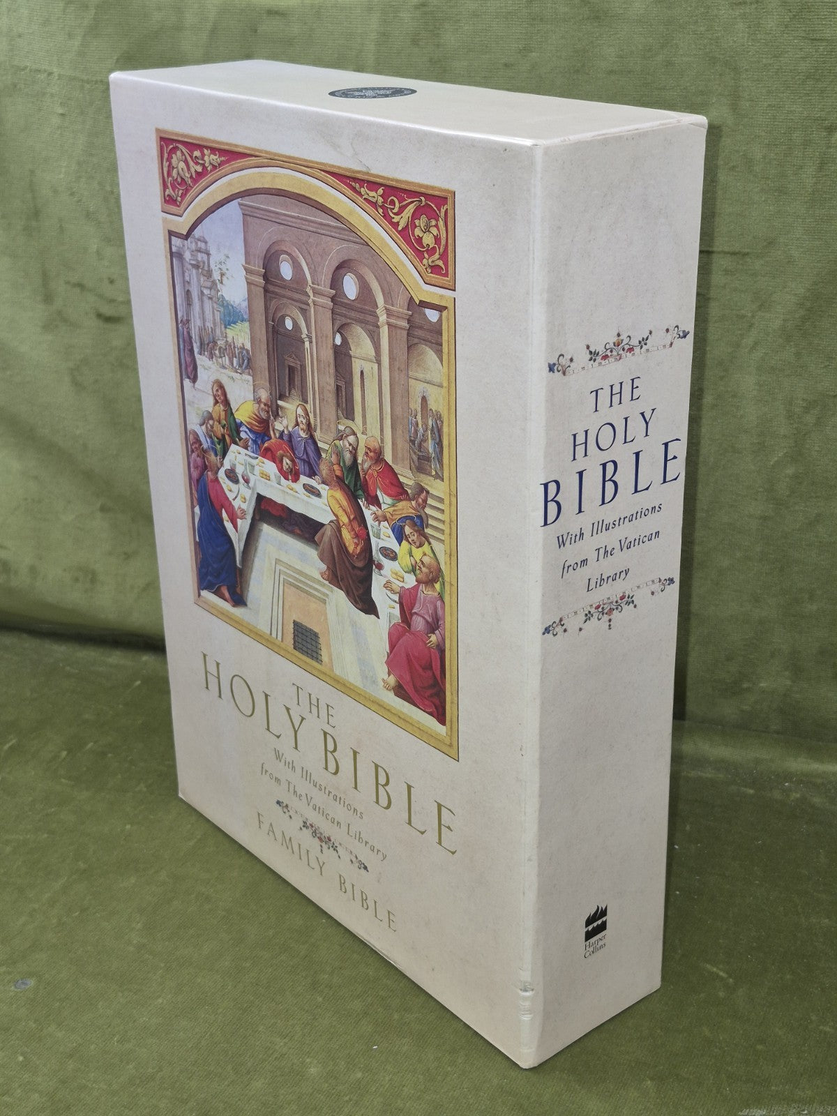 Holy Bible With Illustrations From The Vatican Library, 1995 HC First Edition2