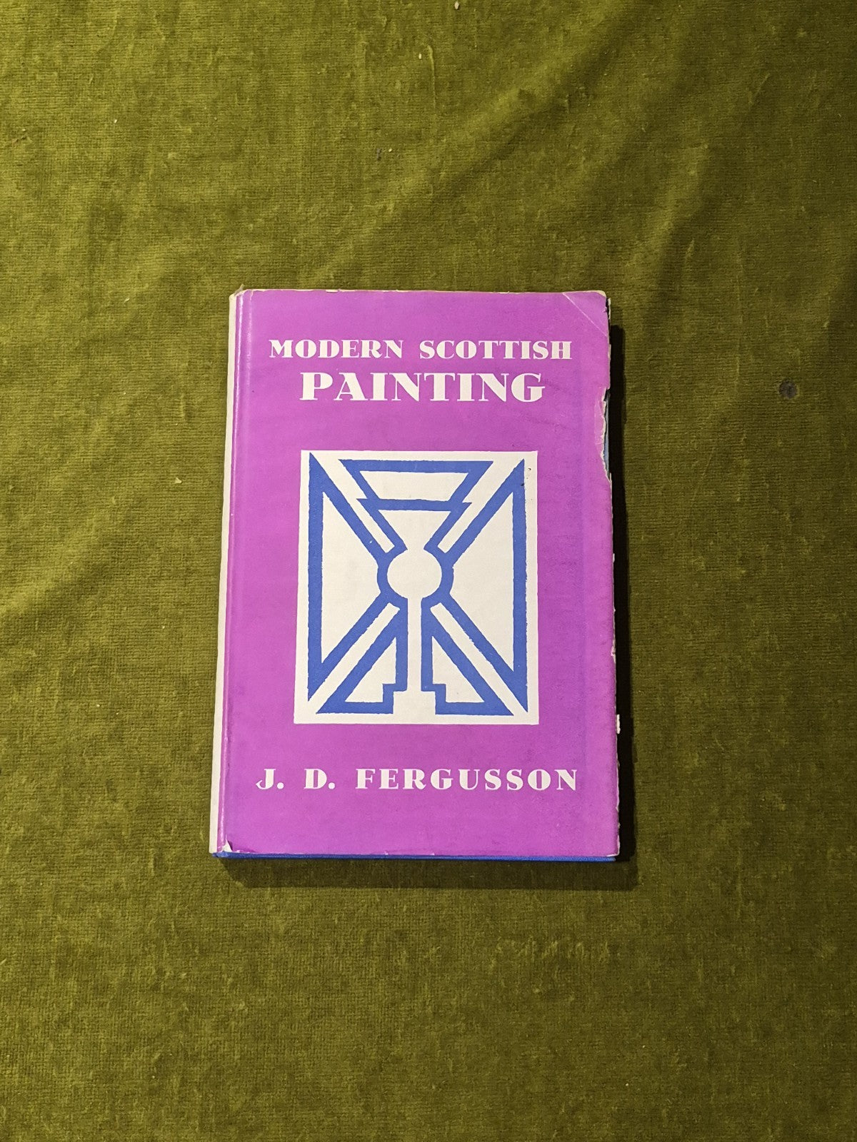 MODERN SCOTTISH PAINTING by J D FERGUSSON - MACLELLAN 1943 1st HB DJ0