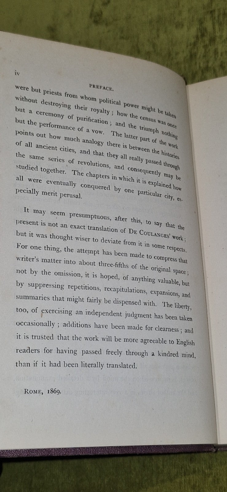 Aryan Civilization: Religious origin Progess (1871) Childe Barker, De Coulanges6