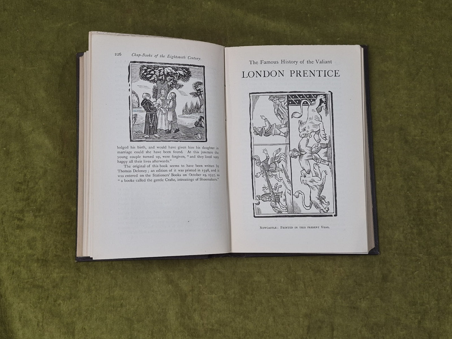Chap-Books of the Eighteenth Century - John Ashton , Chatto & Windus 1882 1st HB5