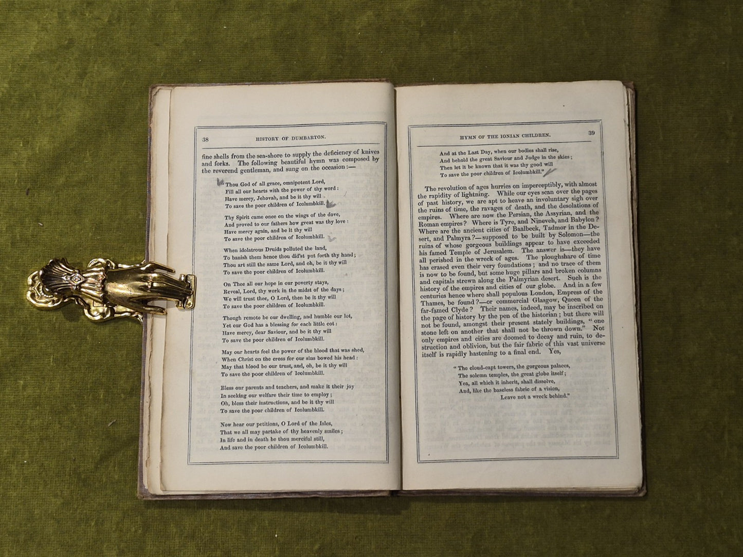 History of the Town and Castle of Dumbarton - John Glen 1847 HB6