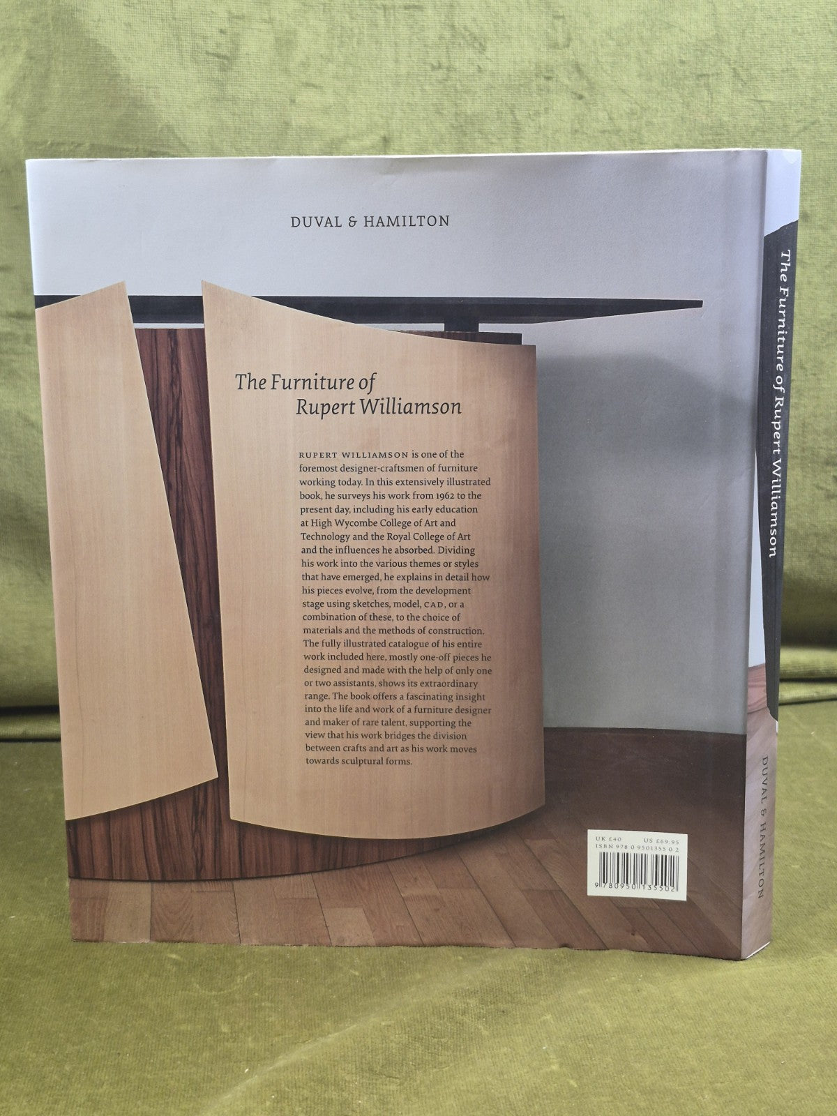 Furniture of Rupert Williamson by Rupert Williamson 2014 hardcover1
