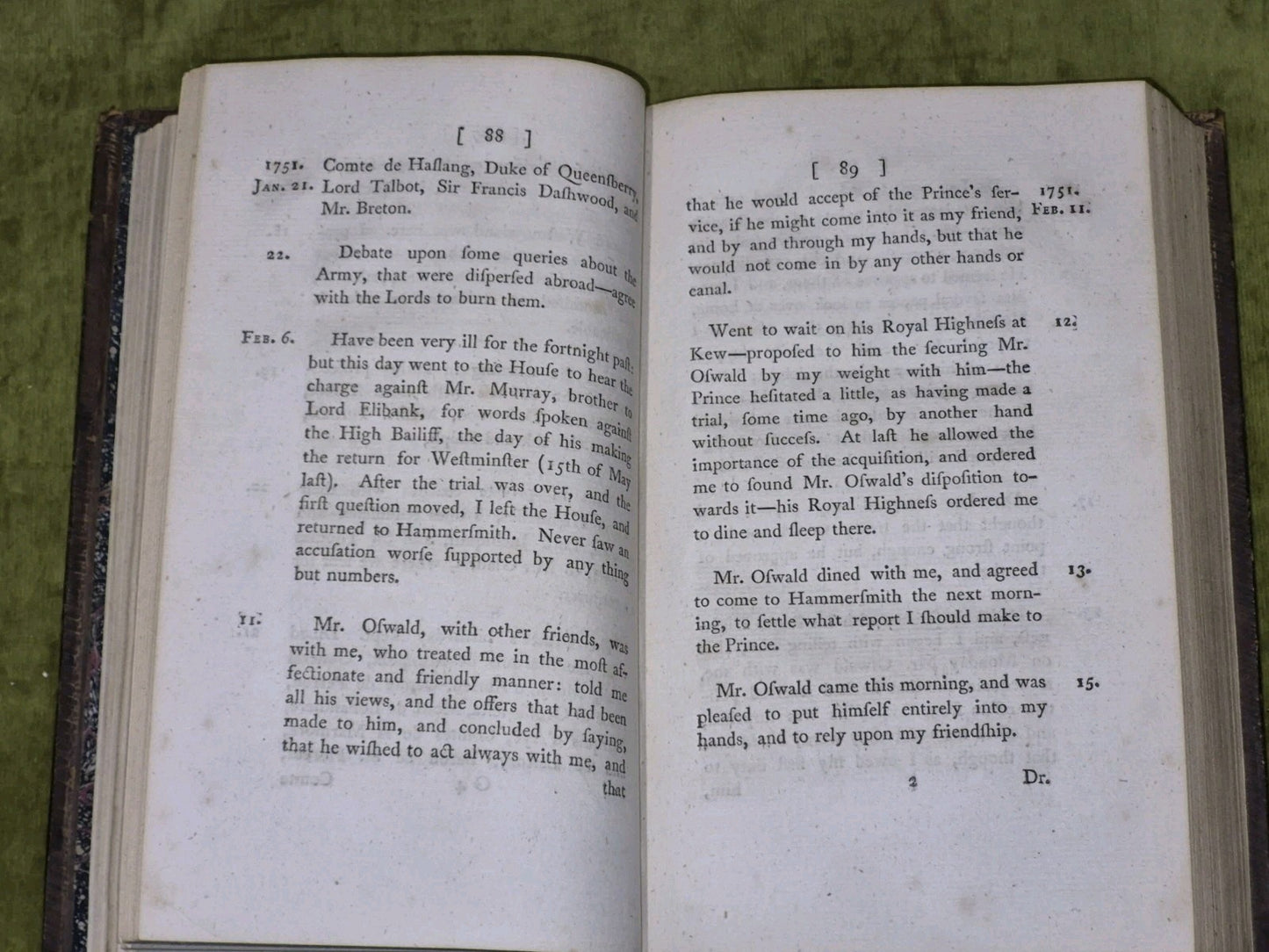 The Diary of the late George Bubb Dodington, Baron of Melcombe Regis - 17856