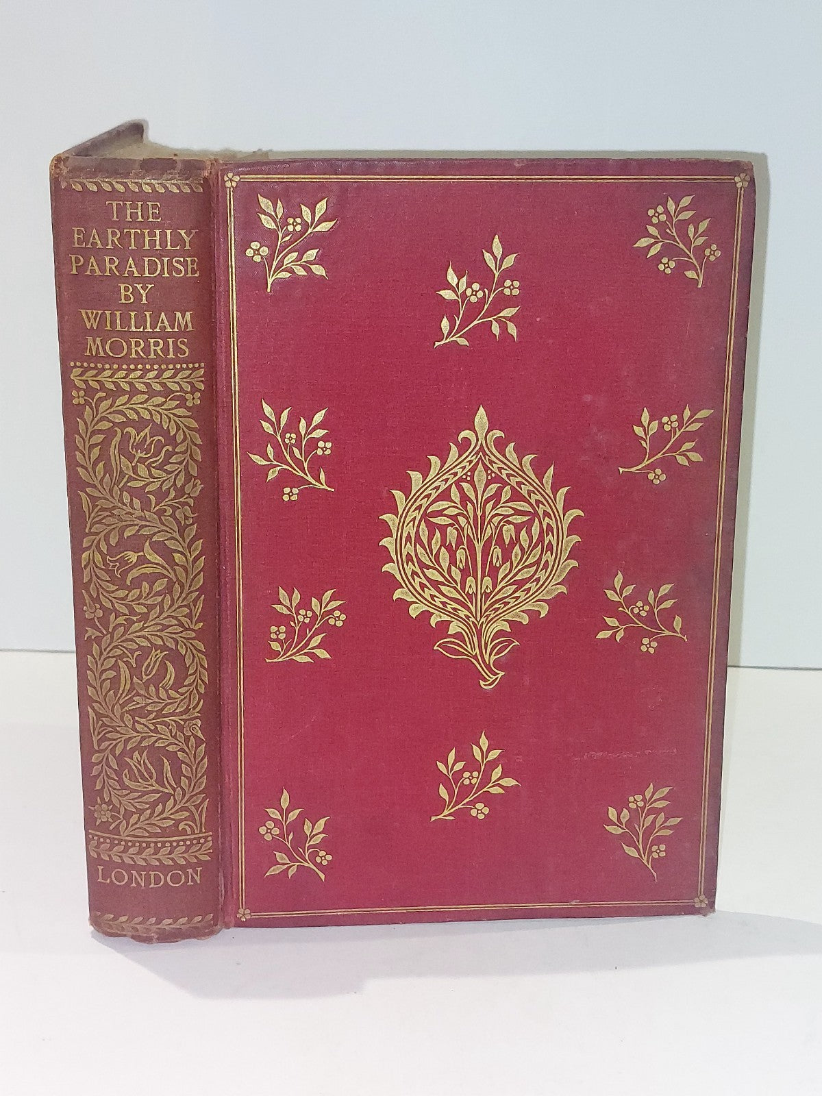 The Earthly Paradise: A Poem By William Morris (1890) 1st Ed Hb Book0