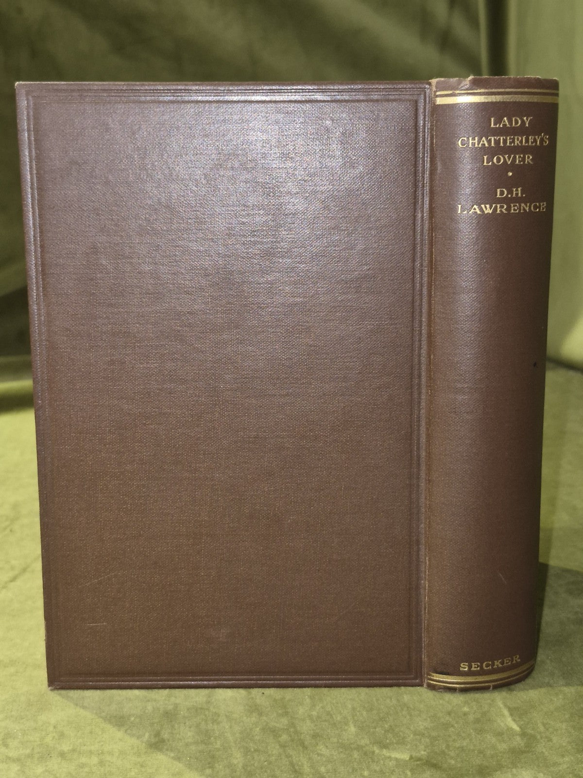Lady Chatterley's Lover 1932 Second Printing British Authorized British Edition2