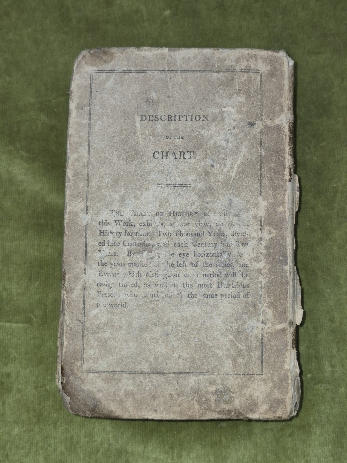 The New Tablet of Memory Illustrated with a Chart British Foreign 1807 J Moir3