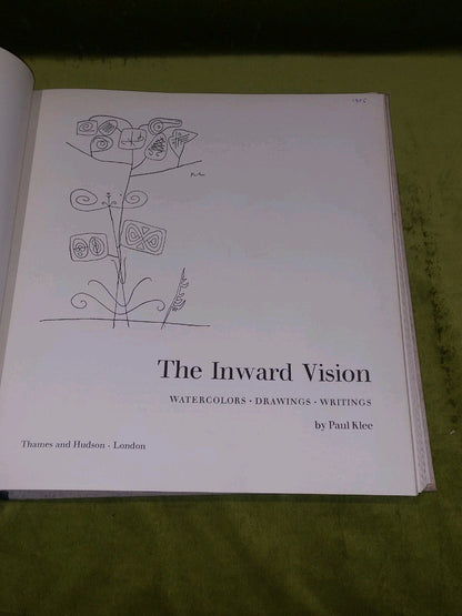 Paul Klee The Inward Vision Watercolors Drawings Writings (1958) Thames & Hudson2