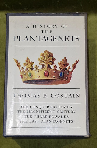 The History of the Plantagenets by Thomas B. Costain (1962) 4 Vol Set - Slipcase15