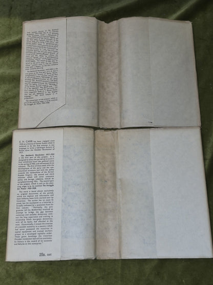 The Bolshevik Revolution E. H. Carr (1950 1952) Vols 1 and 23