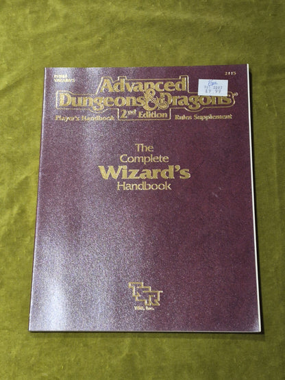 The Complete Wizard’s Handbook Advanced Dungeons & Dragons 2nd Edition 21150